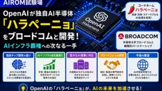 OpenAIが独自AI半導体「ハラペーニョ」をブロードコムと開発 - 日経CNBC online